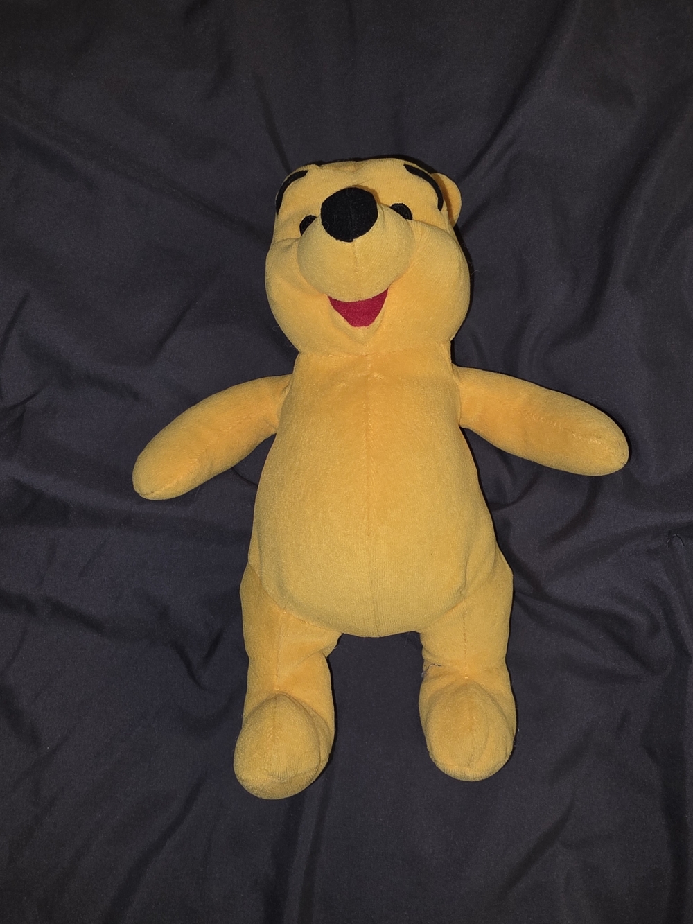 Disney Winnie the Pooh Bear Plush Yellow Stuffed Animal No Shirt